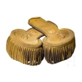 A pair of epaulettes from an Italian naval officer, 19th century