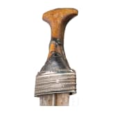 A silver-mounted djambia, Yemen, 19th century