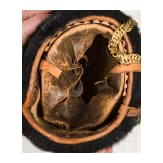 Two fur caps of the English Guard (Queen's Guard)