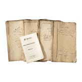 Documents of the riflemen's company Blankenhain, 1747 to 1801