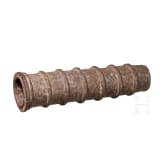 A German cannon barrel, mid-15th century