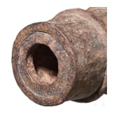 A German cannon barrel, mid-15th century