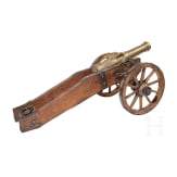 A salute cannon, reproduction in the style of the 17th century