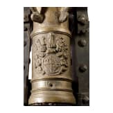 A salute cannon, reproduction in the style of the 17th century