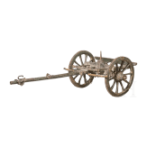 A limber for the model of a French fieldgun, 19th century