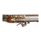 An important mother-of-pearl-inlaid matchlock-musket, Dresden, circa 1580/90