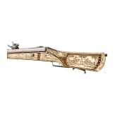 A southern German deluxe wheellock rifle with rich bone veneer, circa 1570