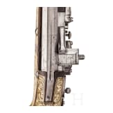 A southern German deluxe wheellock rifle with rich bone veneer, circa 1570