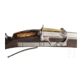 A heavy matchlock musket with musket fork rest from the Emden armoury, circa 1600