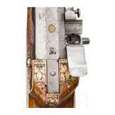 A southern German wheellock rifle with fine bone veneer, circa 1630/40
