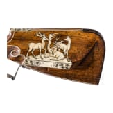 A southern German wheellock rifle with fine bone veneer, circa 1630/40