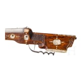 A Saxon wheellock carbine, dated 1672