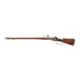 A wheellock rifle, Thuringia or Saxony, dated 1680