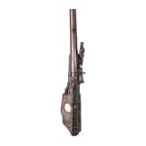 A southern German carved wheellock rifle with mother-of-pearl inlays in the style of the Maucher family of Schw&auml;bisch-Gm&uuml;nd, late 17th century