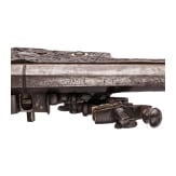 A southern German carved wheellock rifle with mother-of-pearl inlays in the style of the Maucher family of Schw&auml;bisch-Gm&uuml;nd, late 17th century