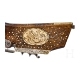 A Bohemian deluxe wheellock rifle with rich bone veneer, circa 1680/1700