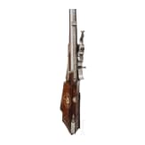 A fine wheellock rifle with chiseled lock, Augsburg, circa 1700