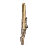 A rare mortar-wheellock pistol with a bronze barrel, Nuremberg, circa 1590