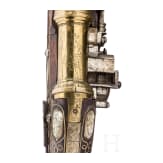 A rare mortar-wheellock pistol with a bronze barrel, Nuremberg, circa 1590