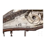 A rare mortar-wheellock pistol with a bronze barrel, Nuremberg, circa 1590