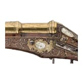 A rare mortar-wheellock pistol with a bronze barrel, Nuremberg, circa 1590