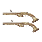 A distinguished pair of Bohemian long deluxe wheellock pistols, circa 1640