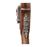 A luxurious Italian miquelet-rifle with chiselled decoration, Brescia, circa 1680