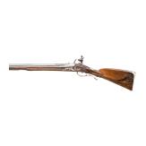 A silver-mounted flintlock rifle, Friedrich Ostermann, Copenhagen, circa 1710/20