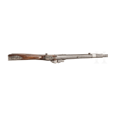 An Italian silver-mounted deluxe miquelet rifle, circa 1710/20