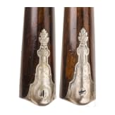 A pair of silver-mounted flintlock rifles, Elferding, Onoldsbach (Ansbach/Bavaria), circa 1730