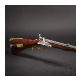 A deluxe flintlock rifle, Caspar Neureitter of Prague, circa 1730