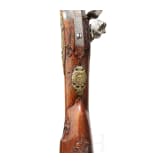 A deluxe flintlock rifle, Caspar Neureitter of Prague, circa 1730