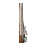 A French flintlock shotgun with chiselled decorations, circa 1740