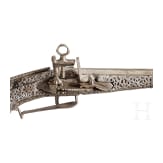 A Sardinian chiselled Miquelet shotgun, 2nd half 18th century