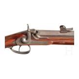 A heavy percussion carbine by Labussiere in Clermont-Ferrand, ca. 1850