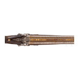 A French percussion side-by-side shotgun, ca 1860