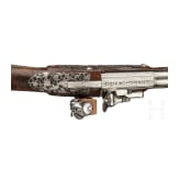 A flintlock pistol, Poncino Borgognone of Brescia, circa 1680