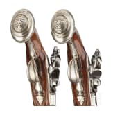 A pair of flintlock pistols from the armoury of Ernest Louis, Landgrave of Hesse-Darmstadt (1667 - 1739), Friedrich Osterman in Copenhagen, circa 1700