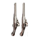 A pair of travelling pistols, Francesco Rizzi in Piacenza, circa 1700