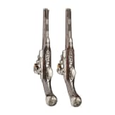 A pair of travelling pistols, Francesco Rizzi in Piacenza, circa 1700
