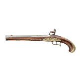 A fine German flintlock pistol, Franconia or Bohemia, circa 1730