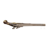 A flintlockpistol by C. Freund in F&uuml;rstenau, ca. 1740