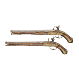 A pair of Miquelet pistols by Caltrani in Gardone Val Trompia, 1st half of the 18th century