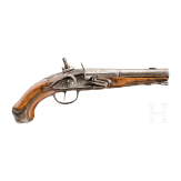 A flintlock pistol, France, ca. 1760