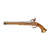A German flintlockpistol, signed "Schulz", circa 1800