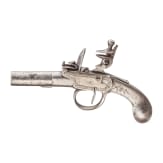 A full.metal flintlock terzerol, London, ca. 1800
