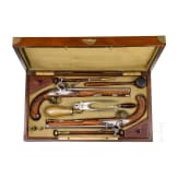 A pair of flintlock pistols by Delpire in Paris, circa 1810