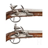 A pair of flintlock pistols by Delpire in Paris, circa 1810