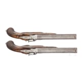 A pair of percussion pistols, Devisme in Paris, circa 1840