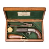 A percusion pepperbox, J.R. Copper, Birmingham, ca. 1850